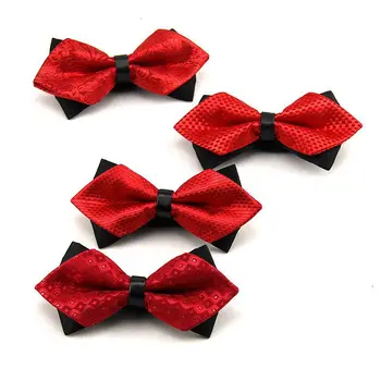 TagerWilen Men's Bowtie Bowknot Ties Double-layer Cravats Casual Angular Solid Dots Bow Ties For Wedding Party Gifts T-139
TagerWilen Men's Bowtie Bowknot Ties Double-layer Cravats Casual Angular Solid Dots Bow Ties For Wedding Party Gifts T-139