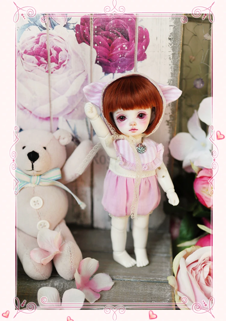 Бесплатная доставка кукла basics Miu 1/8 BJD/Модная Милая модель из полимерного диска