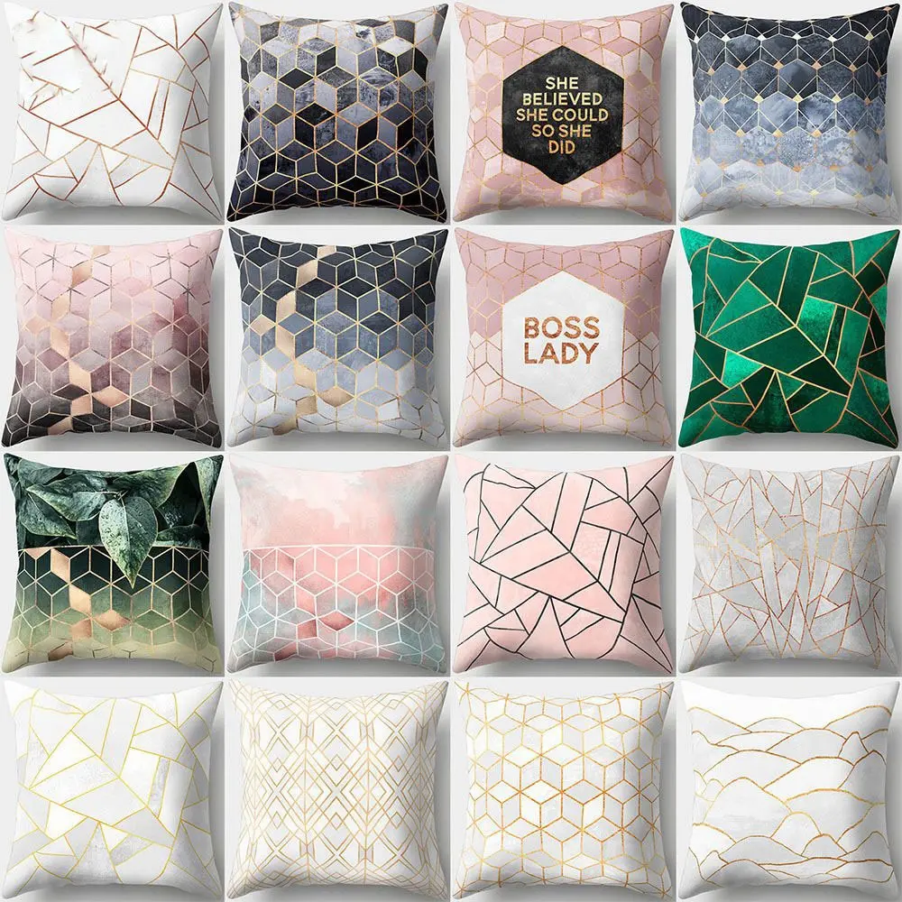 Pillow Case Geometric patterm cotton Polyester Sofa Decorative sofa car seat Cushion Cover for Home Decor 45x45cm New
Pillow Case Geometric patterm cotton Polyester Sofa Decorative sofa car seat Cushion Cover for Home Decor 45x45cm New