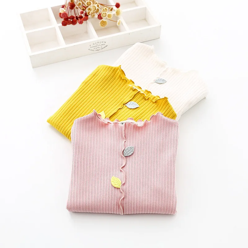 New Fall Baby Girls Shirts Infant Long Sleeve Solid Tees Newborn Girls Leaf Soft Princess Tops Tee Wave Basic T-shirts Clothes
New Fall Baby Girls Shirts Infant Long Sleeve Solid Tees Newborn Girls Leaf Soft Princess Tops Tee Wave Basic T-shirts Clothes