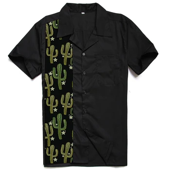 1950s Rockabilly Shirt Mens Clothing Vintage Punk Shirts Tropical Cactus Music Print Short Sleeve Rolling Rock Shirt Men XXXL
1950s Rockabilly Shirt Mens Clothing Vintage Punk Shirts Tropical Cactus Music Print Short Sleeve Rolling Rock Shirt Men XXXL