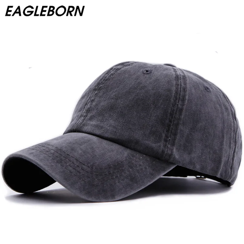 EAGLEBORN 2019 NEW Baseball Cap Fashion 6 panel Snapback gorras Cotton high quality Hats Adjustable Washed Hat Men Women Solid
EAGLEBORN 2019 NEW Baseball Cap Fashion 6 panel Snapback gorras Cotton high quality Hats Adjustable Washed Hat Men Women Solid