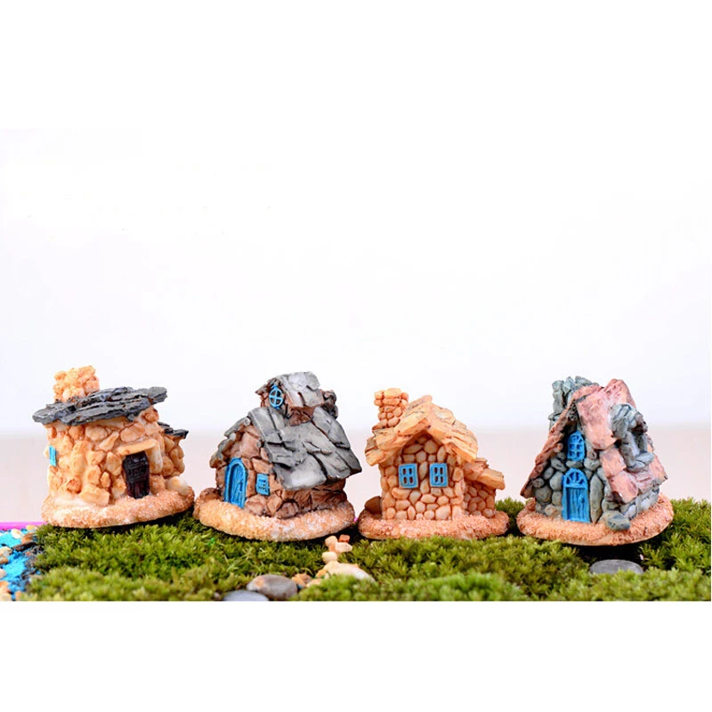 4Pcs/Set Stone Mini House Miniature Creative Ancient Time Garden Ornament Landscape Decor DIY Resin Desktop Decoration Crafts
4Pcs/Set Stone Mini House Miniature Creative Ancient Time Garden Ornament Landscape Decor DIY Resin Desktop Decoration Crafts