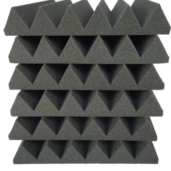 6 PCS Wedge Acoustic Studio Soundproof Sponge Foam in Charcoal can be Customized
6 PCS Wedge Acoustic Studio Soundproof Sponge Foam in Charcoal can be Customized