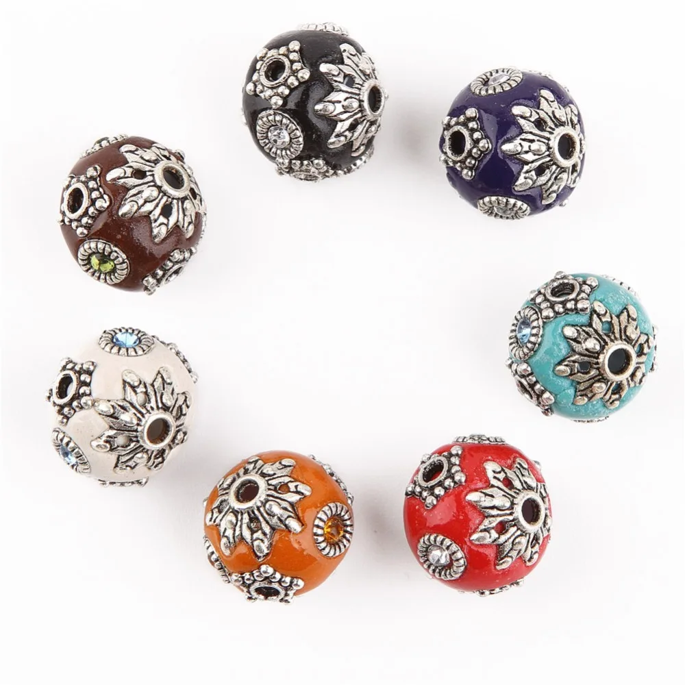 10pcs 63-672 handmade Indian Nepalese Indonesian tibetan beads 12mm cooper alloy clay vintage round beads
10pcs 63-672 handmade Indian Nepalese Indonesian tibetan beads 12mm cooper alloy clay vintage round beads