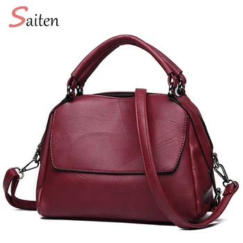 SaitenAutumn Luxury Shoulder Bags High Quality Women Bags Designer PU Leather Crossbody Bag Black High Quality Messenger Bag Sac
SaitenAutumn Luxury Shoulder Bags High Quality Women Bags Designer PU Leather Crossbody Bag Black High Quality Messenger Bag Sac