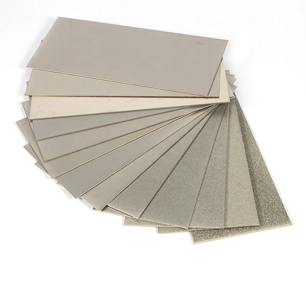80-3000 Grit Diamond Plate Sharpener Knife Stone Grinding Polishing Whetstone Grindstone Kitchen Sharpen Knives Grinding Tool
80-3000 Grit Diamond Plate Sharpener Knife Stone Grinding Polishing Whetstone Grindstone Kitchen Sharpen Knives Grinding Tool