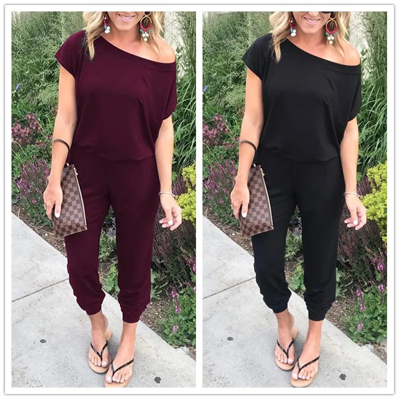 overalls for women Spring Summer 2019 New Casual Short Sleeve Female Jumpsuit Sexy Off Shoulder women's overall Jumpsuit Rompers
overalls for women Spring Summer 2019 New Casual Short Sleeve Female Jumpsuit Sexy Off Shoulder women's overall Jumpsuit Rompers