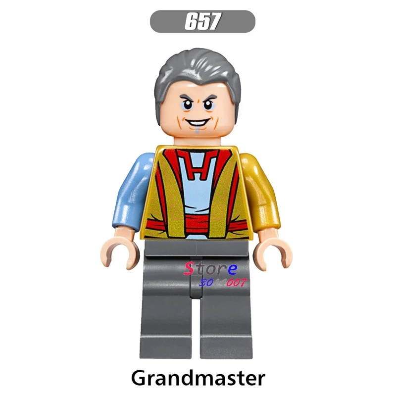 Single super heroes Marvel Thor Ragnarok Grandmaster En Dwi Gast building blocks models bricks toys for children kits
Single super heroes Marvel Thor Ragnarok Grandmaster En Dwi Gast building blocks models bricks toys for children kits