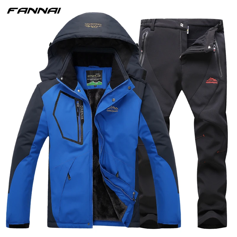 Man Winter Waterproof Warm Quick Dry Jackets Trousers Suit Hiking Jackets Male Outdoor Trekking Pant Camping Jacket Set 5XL Suit
Man Winter Waterproof Warm Quick Dry Jackets Trousers Suit Hiking Jackets Male Outdoor Trekking Pant Camping Jacket Set 5XL Suit