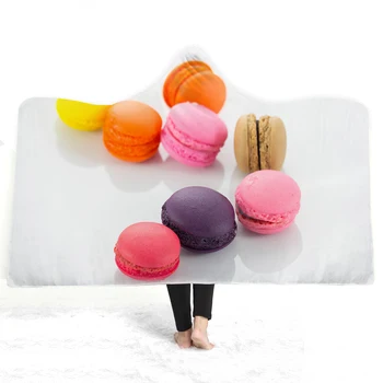 1 Piece Macarons Hooded Blanket 3D Printed Plush for Adults Kid Warm Wearable Fleece Personality Travel Sherpa Throw Blankets
1 Piece Macarons Hooded Blanket 3D Printed Plush for Adults Kid Warm Wearable Fleece Personality Travel Sherpa Throw Blankets