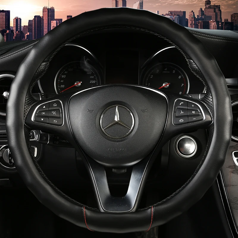 KKYSYELVA car steering wheel cover 38cm Fashion Wheel Covers for Women Lady Leather Steering-wheel Auto Interior Accessories
KKYSYELVA car steering wheel cover 38cm Fashion Wheel Covers for Women Lady Leather Steering-wheel Auto Interior Accessories