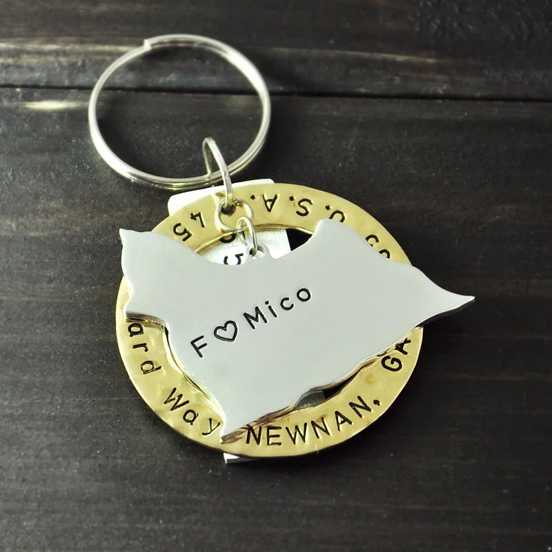 Personalized Yorkshire Dog Tag Pet ID Tag Hand Stamped Alloy Yorkshire Tag Customized Name
Personalized Yorkshire Dog Tag Pet ID Tag Hand Stamped Alloy Yorkshire Tag Customized Name