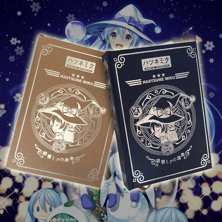2style Anime Actiobn Figure Printed Hatsune Miku Magical Snow Ver Diary Notebook Stationery Handwritten Hand Painted Cute Book
2style Anime Actiobn Figure Printed Hatsune Miku Magical Snow Ver Diary Notebook Stationery Handwritten Hand Painted Cute Book