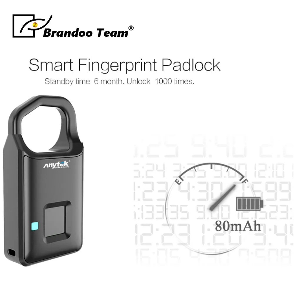 Newest High quality Cheap Security fingerprint Rechargeable Smart Keyless Fingerprint Lock
Newest High quality Cheap Security fingerprint Rechargeable Smart Keyless Fingerprint Lock