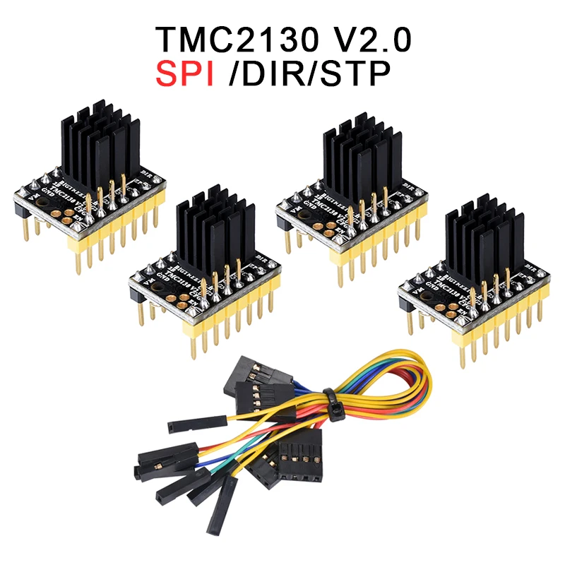 3D Printer StepStick TMC2130 V1.1 Stepper Motor Mute Driver Silent Support SPI Stability ramps 1.4 1.6 MKS GEN V1.4 board
3D Printer StepStick TMC2130 V1.1 Stepper Motor Mute Driver Silent Support SPI Stability ramps 1.4 1.6 MKS GEN V1.4 board