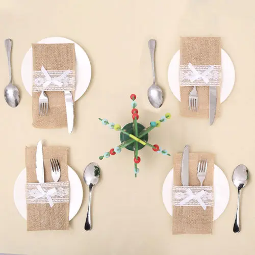 Christmas Tableware Holder Silverware Holder Pockets Set Knife and Fork Bags Table Place Decoration Mats
Christmas Tableware Holder Silverware Holder Pockets Set Knife and Fork Bags Table Place Decoration Mats