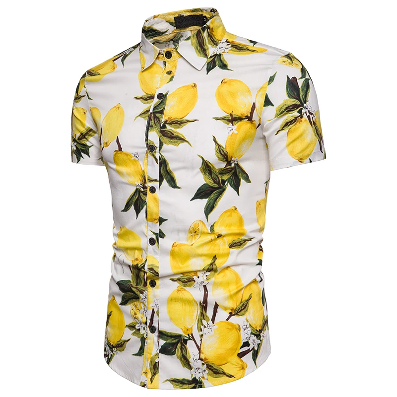 High Quality Brand Mens Shirts 2020 New Fashion Summer Beach Big Body Lemon Pattern Dyed Mens Short-Sleeved Shirt Casual XXXL
High Quality Brand Mens Shirts 2020 New Fashion Summer Beach Big Body Lemon Pattern Dyed Mens Short-Sleeved Shirt Casual XXXL