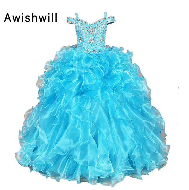 Blue Color Ball Gown Beads Flower Girl Dresses Floor Length Corest Back First Communion Dresses For Girls Kids Prom Dress
Blue Color Ball Gown Beads Flower Girl Dresses Floor Length Corest Back First Communion Dresses For Girls Kids Prom Dress