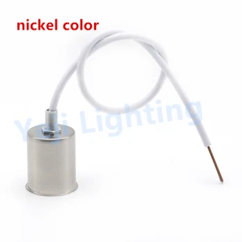 nickel color E27 retro Vintage ceramics lamp holder Ceiling rose lamp cup for wall lamp chandelier DIY lighting accessories
nickel color E27 retro Vintage ceramics lamp holder Ceiling rose lamp cup for wall lamp chandelier DIY lighting accessories