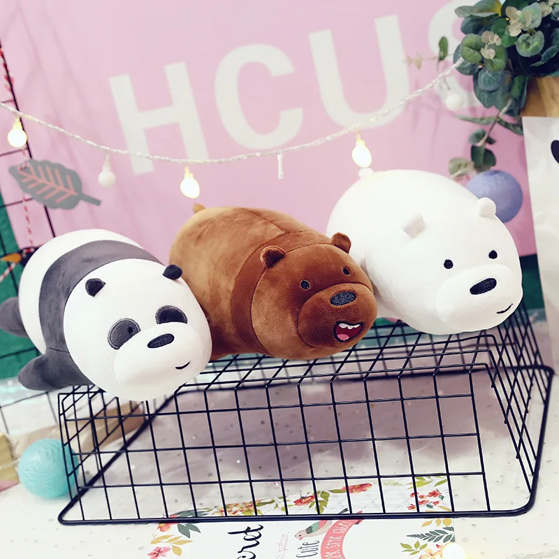 Kawaii We Bare Bears Plush Toy Cartoon Bear Stuffed Grizzly Gray White Bear Panda Doll Kids Love Birthday Gift
Kawaii We Bare Bears Plush Toy Cartoon Bear Stuffed Grizzly Gray White Bear Panda Doll Kids Love Birthday Gift