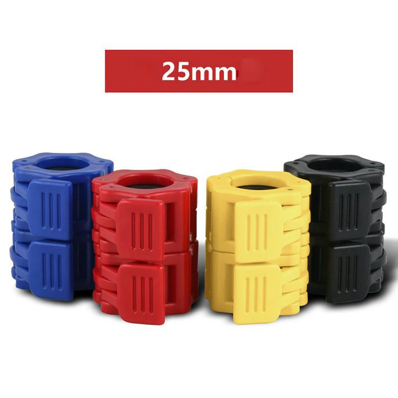 25mm Dumbbell Barbell Bar Clamps Collars Lock Fitness Standard Weight lifting Gym Plastic Buckle 1 Pairs Crossfit Gym Equipment
25mm Dumbbell Barbell Bar Clamps Collars Lock Fitness Standard Weight lifting Gym Plastic Buckle 1 Pairs Crossfit Gym Equipment