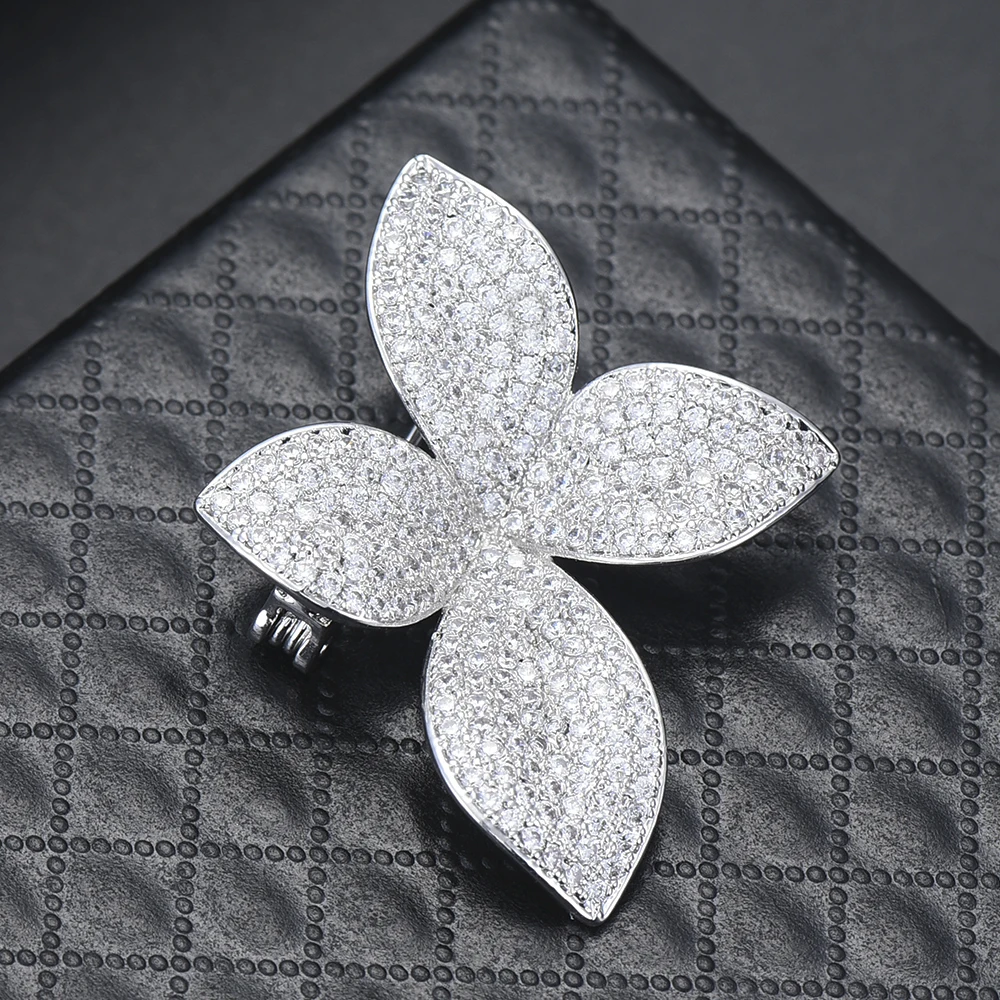 missvikki Sterling Silver Flowers Brooch Women Birthday Valentine's Day Gift For Girlfriend Lover Accessories Clothes Jewelry
missvikki Sterling Silver Flowers Brooch Women Birthday Valentine's Day Gift For Girlfriend Lover Accessories Clothes Jewelry