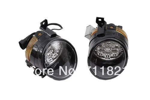 

LED Powered Front Fog Lights Bright White For Volkswagen For VW Golf MK5