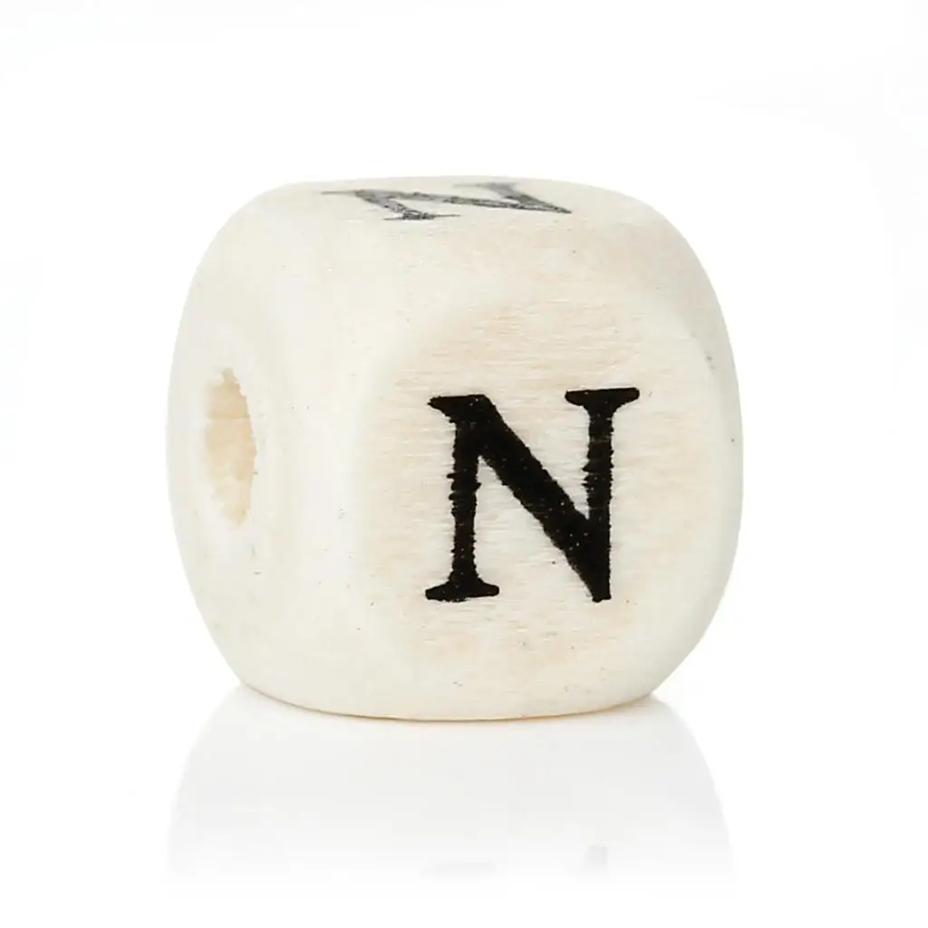 DoreenBeads Wood Spacer Beads Cube Natural Letter Pattern About 10.0mm( 3/8") x 10.0mm( 3/8"), Hole: Approx 4.0mm, 30 PCs
DoreenBeads Wood Spacer Beads Cube Natural Letter Pattern About 10.0mm( 3/8") x 10.0mm( 3/8"), Hole: Approx 4.0mm, 30 PCs