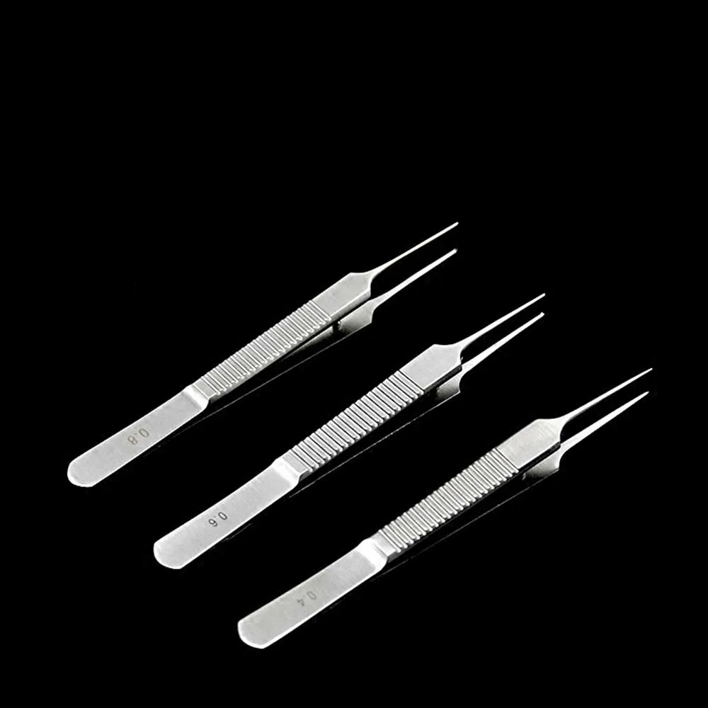 Medical Ophthalmology tweezers tweezers double eyelid fat tweezers 10cm tweezers with teeth (0.4MM,0.6MM,0.8MM)
Medical Ophthalmology tweezers tweezers double eyelid fat tweezers 10cm tweezers with teeth (0.4MM,0.6MM,0.8MM)