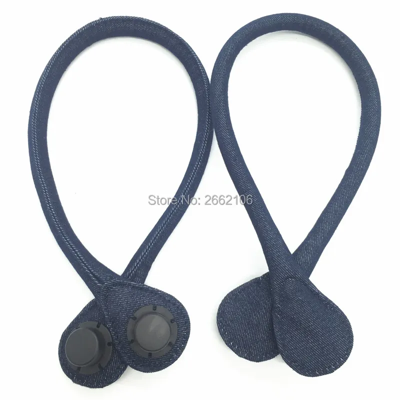 1 pair 2 pcs 65cm Long size denim fabrics Handles women's bags hemp shoulder bag handbag handle fit for o bag
1 pair 2 pcs 65cm Long size denim fabrics Handles women's bags hemp shoulder bag handbag handle fit for o bag
