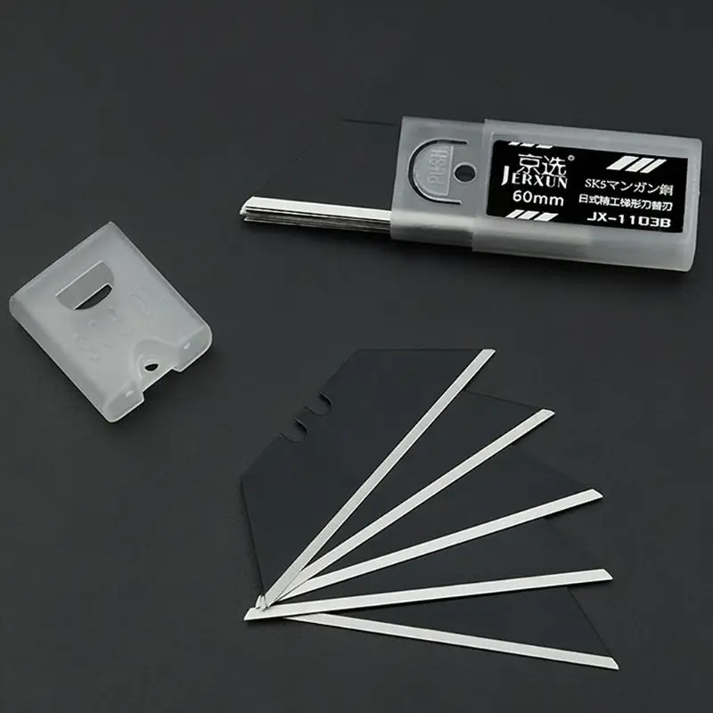 10Pcs Special Knife Blades Steel Material Utility Knife Trapezoid Blades Replacement DIY Art Craft Cutter Tool
10Pcs Special Knife Blades Steel Material Utility Knife Trapezoid Blades Replacement DIY Art Craft Cutter Tool