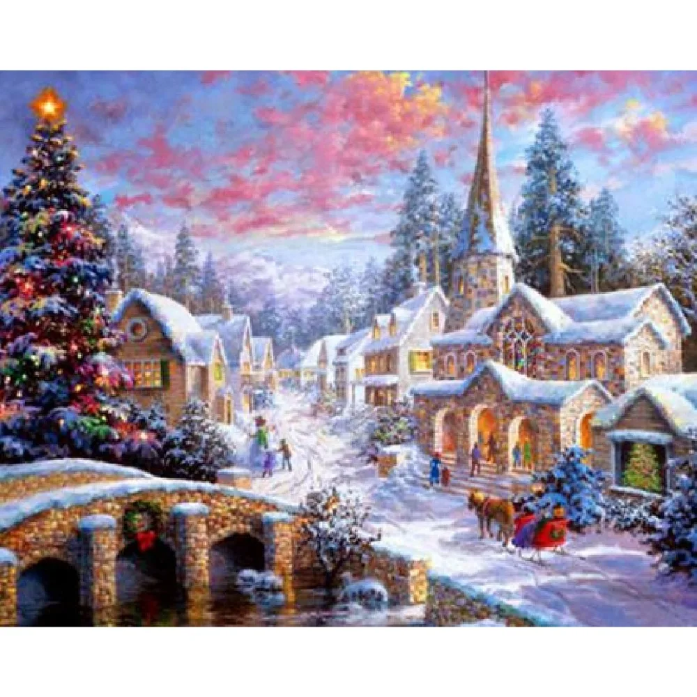 LaoJieYuan 5D Square Diamond Embroidery Landscape Snow Castle Scenery Round Diamond Mosaic Unfinished Crystal Cross stitch kit
LaoJieYuan 5D Square Diamond Embroidery Landscape Snow Castle Scenery Round Diamond Mosaic Unfinished Crystal Cross stitch kit
