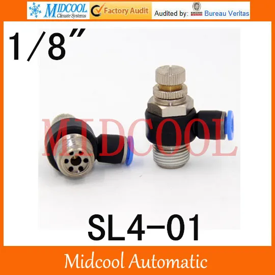 Quick connector SL4-01,4mm to 1/8" Direct Installation L type, brass pneumatic hose components,air fitting
Quick connector SL4-01,4mm to 1/8" Direct Installation L type, brass pneumatic hose components,air fitting