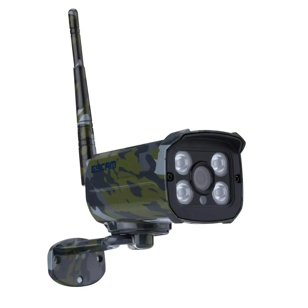 

ESCAM Sentry QD900S 2MP full HD Network Camouflage wireless IR-Bullet Camera Day/Night IP66 onvif 2.2 1080p waterproof ip camera