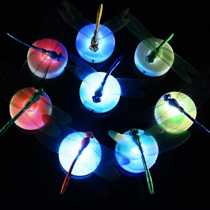 10 Pcs Colorful LED Light Butterfly Luminous Dragonfly Lights For Party Home Wedding Christmas Decoration Supplies Wall Lamp 10 Pcs Colorful LED Light Butterfly Luminous Dragonfly Lights For Party Home Wedding Christmas Decoration Supplies Wall Lamp