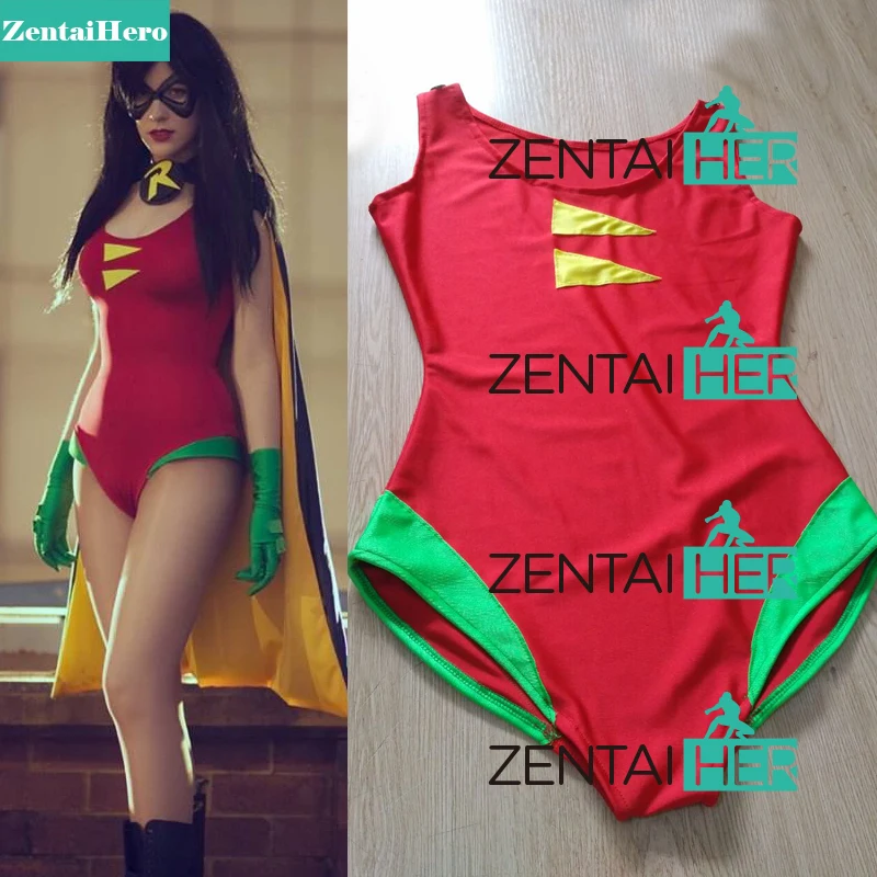 New Sexy Leotard Spandex Lady Robin Costume Cosplay Zentai Bodysuit Superhero Costume For Halloween Party RB1341
New Sexy Leotard Spandex Lady Robin Costume Cosplay Zentai Bodysuit Superhero Costume For Halloween Party RB1341