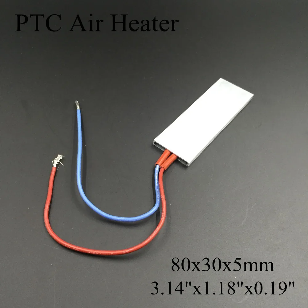 80x30mm AC/DC 12V~220V Insulated Thermistor Constant Temperature Ceramic Air Heater PTC Heating For Crimper/Egg Boiler/Hair Dry
80x30mm AC/DC 12V~220V Insulated Thermistor Constant Temperature Ceramic Air Heater PTC Heating For Crimper/Egg Boiler/Hair Dry