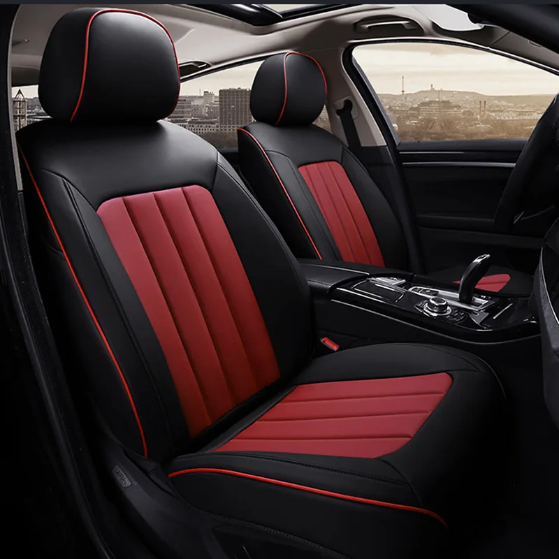 WLMWL универсальный кожаный чехол на сиденье автомобиля Для Ssangyong все модели Actyon Kyron