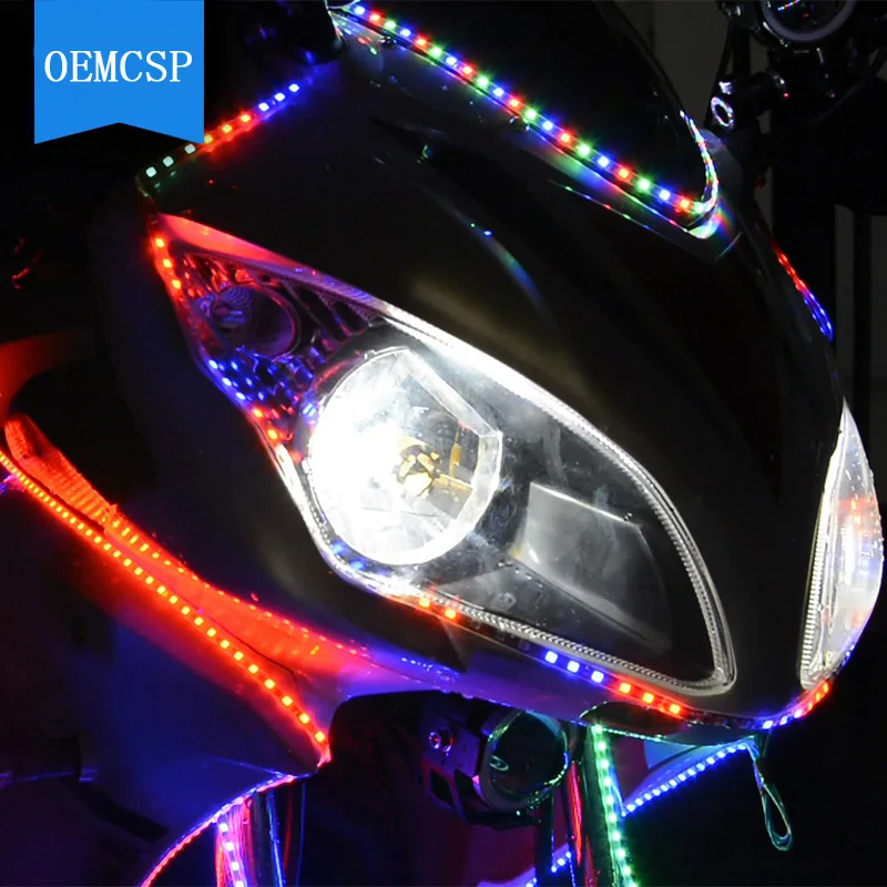 Car Auto Decor Flexible LED Strips Light 12V 120cm For Daytime Running Light Motorcycle Car Bike Waterproof
Car Auto Decor Flexible LED Strips Light 12V 120cm For Daytime Running Light Motorcycle Car Bike Waterproof