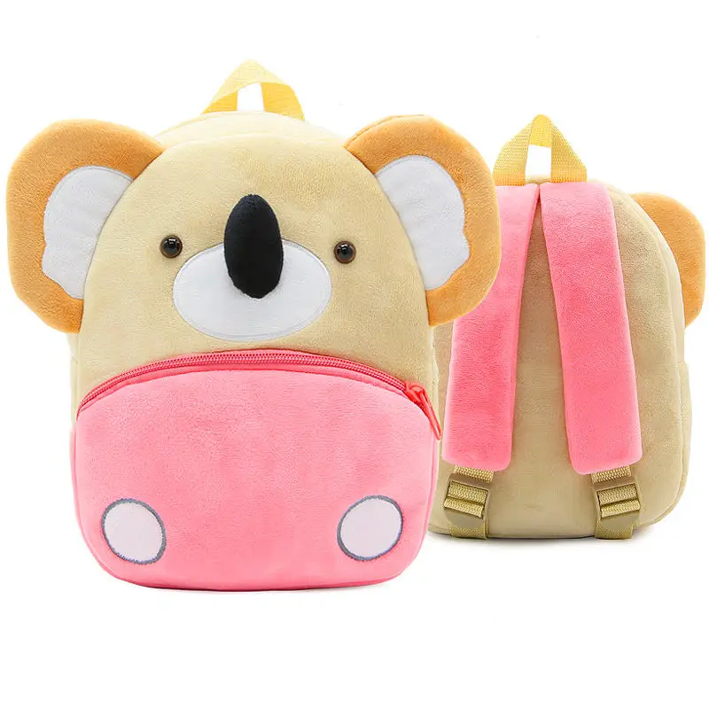 2019 Animal Plush Backpack Cartoon School Shoulder Bag Kid SnackPlush Dolls Plush Soft Baby Toys Kids Children's Gift (6)