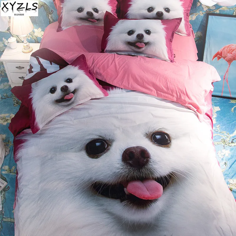 XYZLS Cute Pomeranian Queen Cotton Bedding Set Home Dog Bed Linings Full King Double Twin Bedclothes Cute Pet Bedding Kit
XYZLS Cute Pomeranian Queen Cotton Bedding Set Home Dog Bed Linings Full King Double Twin Bedclothes Cute Pet Bedding Kit