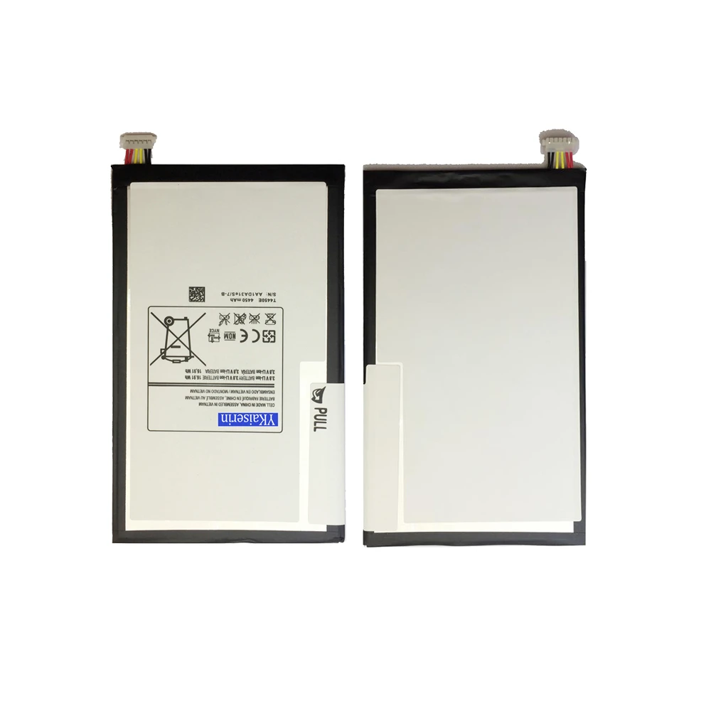 Ykaiserin High Quality Smart Phone Replacement Battery T4450E For Samsung GALAXY Tab 3 8.0 SM T310 T311 4450mAh
Ykaiserin High Quality Smart Phone Replacement Battery T4450E For Samsung GALAXY Tab 3 8.0 SM T310 T311 4450mAh