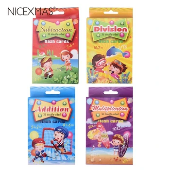 4 Packs Educational Flash Cards Subtraction Multiplication Division Addition Flash Cards for Kids Early Learning Kindergarten
4 Packs Educational Flash Cards Subtraction Multiplication Division Addition Flash Cards for Kids Early Learning Kindergarten