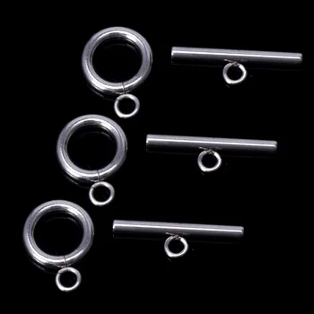 10 Set Stainless Steel Silver Bracelet Toggle Clasps Connectors Jewelry FindingsFashion Jewelry
10 Set Stainless Steel Silver Bracelet Toggle Clasps Connectors Jewelry FindingsFashion Jewelry