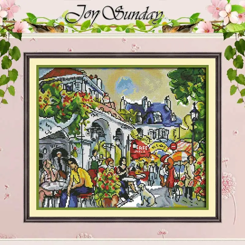 Bustling streets patterns counted Cross Stitch 11CT 14CT Cross Stitch Set Wholesale DIY Cross-stitch Kit Embroidery Needlework
Bustling streets patterns counted Cross Stitch 11CT 14CT Cross Stitch Set Wholesale DIY Cross-stitch Kit Embroidery Needlework