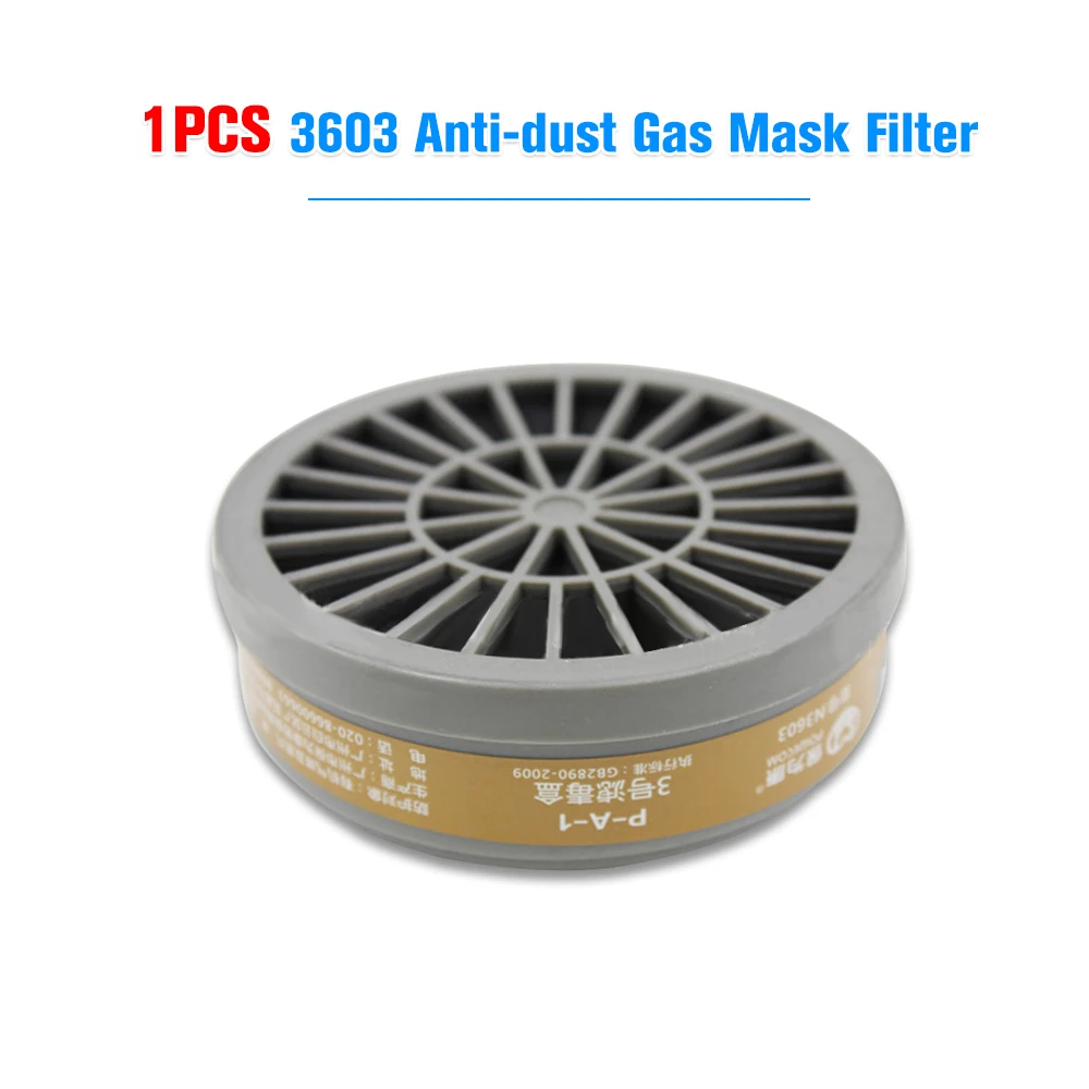 3603 Anti-dust Gas Mask Filter for 3600 Gas Mask Dedicated Cartridges Activated Carbon Filters Respirator Replacement
3603 Anti-dust Gas Mask Filter for 3600 Gas Mask Dedicated Cartridges Activated Carbon Filters Respirator Replacement