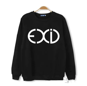 Spring autumn kpop exid logo prining o neck thin sweatshirts men women simple loose hani le pullover hoodies 4 colors
Spring autumn kpop exid logo prining o neck thin sweatshirts men women simple loose hani le pullover hoodies 4 colors