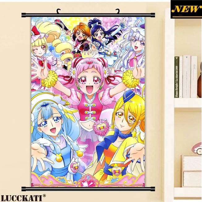 40X60 см HUGtto! Серия Precure hugtto симпатичный милый loli lolita мультфильм аниме Настенная