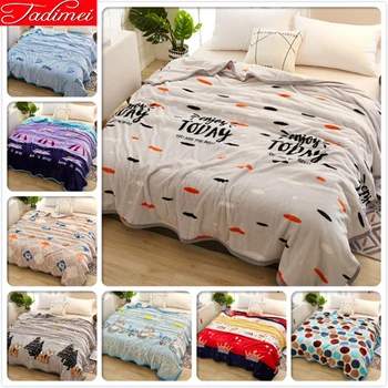 Creative Soft Thick Blanket Adult Kid Child Autumn Winter Bedspreads Single Full Queen King Size Bed Cover Sheet 150x200 230x250
Creative Soft Thick Blanket Adult Kid Child Autumn Winter Bedspreads Single Full Queen King Size Bed Cover Sheet 150x200 230x250